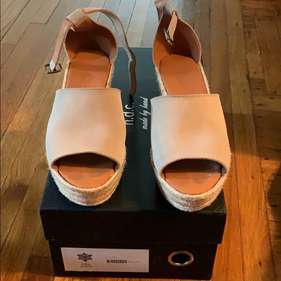 n.d.c. Shoes - Beige NDC wedges